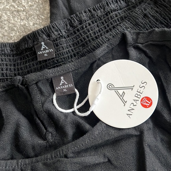 ❗️FINAL❗️ 🆕 ANRABESS Sleeveless Crop High Waist Pant Set XL 🔴🔴 - Picture 4 of 4